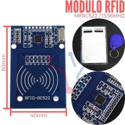 Modulo RFID MFRC522 13.56Mhz
