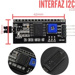 Interfaz I2C para LCD