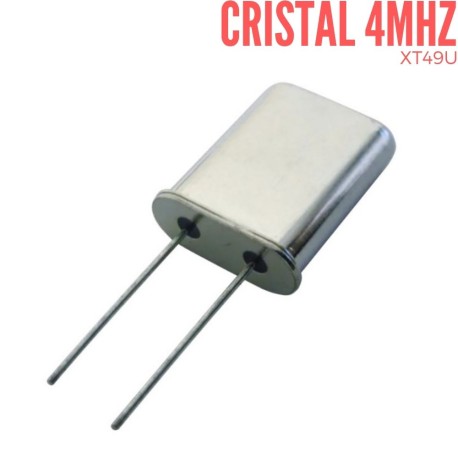 Cristal Oscilador 4 Mhz (XT49U)
