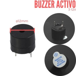 Buzzer Activo 3-12V