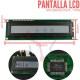 Display LCD 1X16 Sin Backlight 