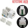 Jack Modular RJ45 CAT5E Blanco