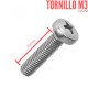 Tornillo M3 15mm (6 Unidades)