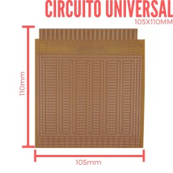 Circuito impreso universal 105X110mm
