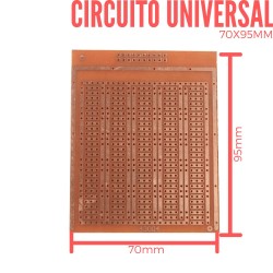 Circuito Impreso Universal 70X95mm