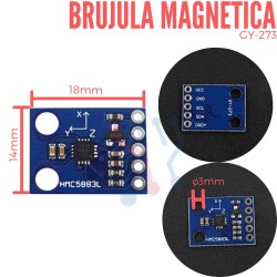 Brújula Magnética (GY-273)