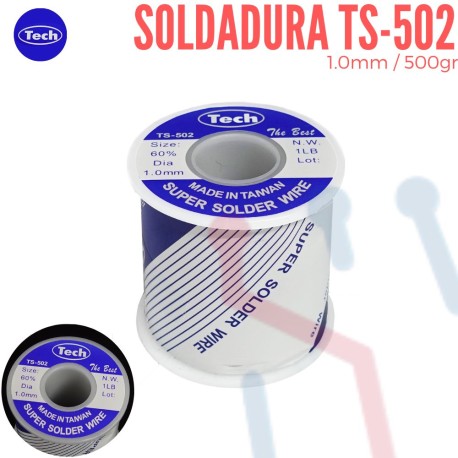 Soldadura 1mm 1LB (TS-502)